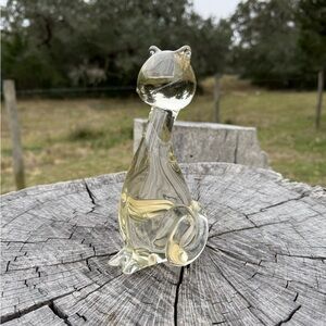 Art Glass Cat